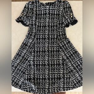 DKNY Flounce-Sleeve Dress